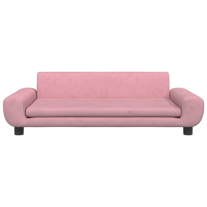Cama Para Perros De Terciopelo Rosa 100x54x33 Cm / Vetonek_2
