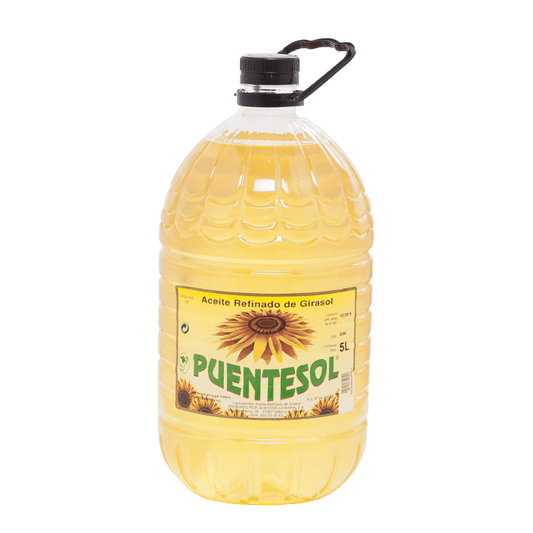 Puentesol Refinado De Girasol 5 L Pet_0