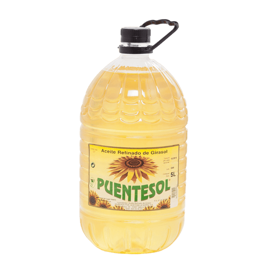 Puentesol Refinado De Girasol 5 L Pet_0