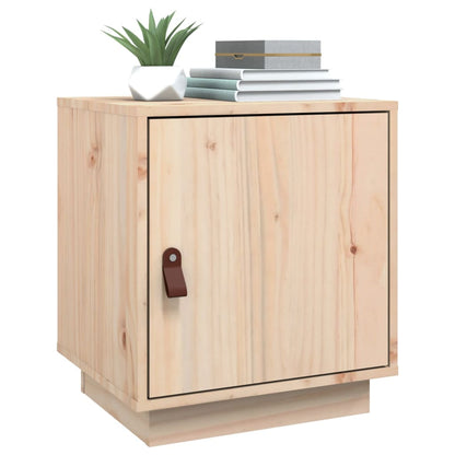Mesitas De Noche 2 Uds Madera Maciza De Pino 40x34x45 Cm_2