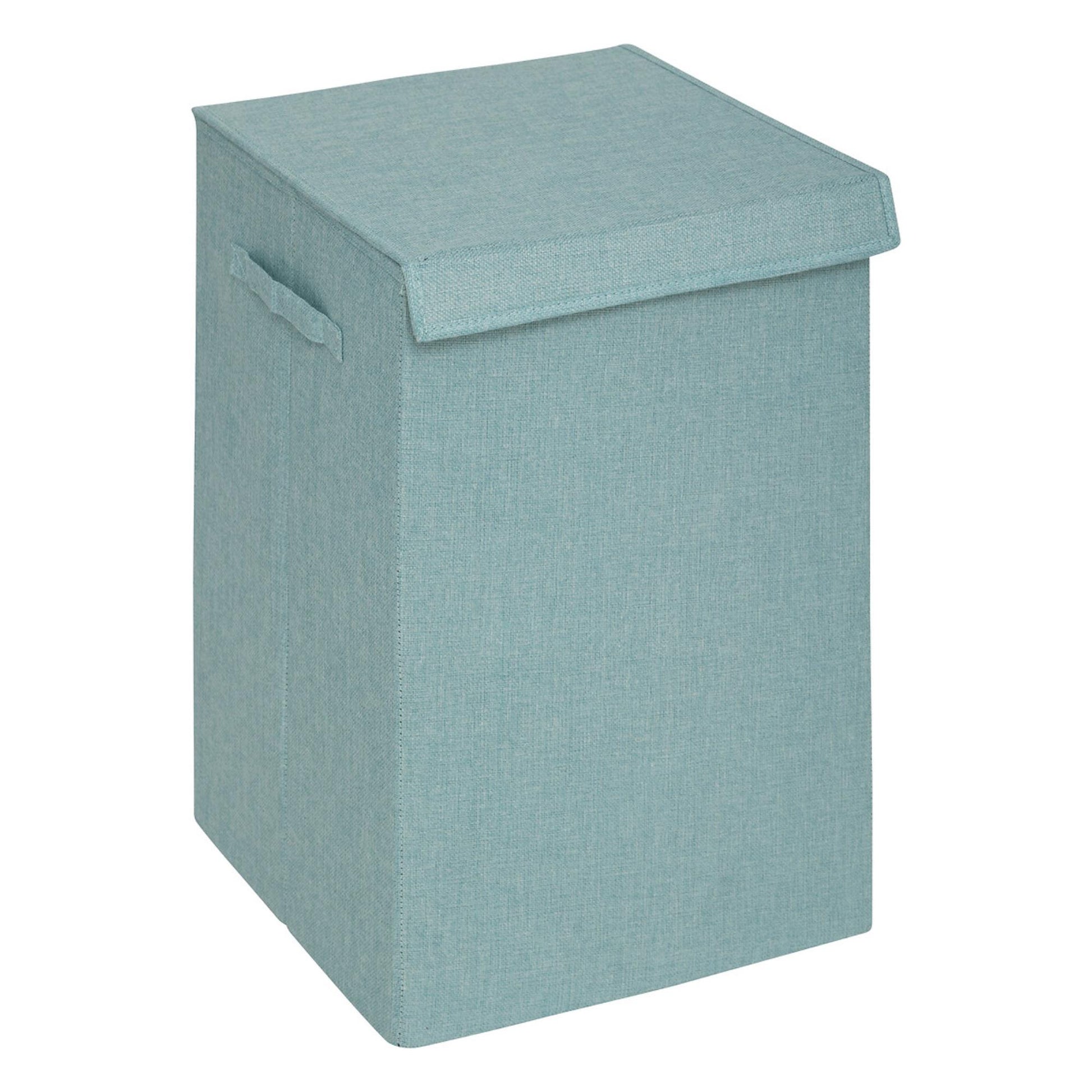 Cesta De Ropa Colors 74l Mdf Y Poliéster Azul Ártico_0