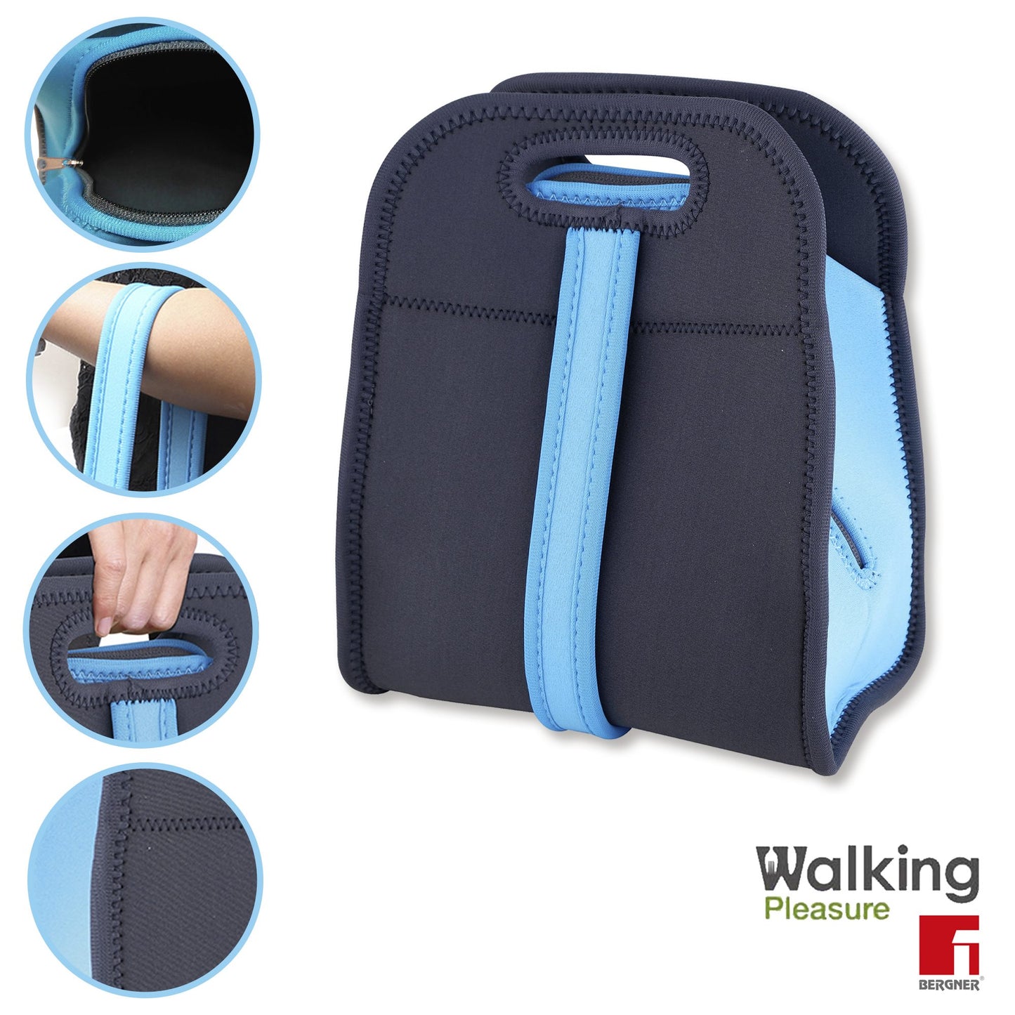 Pack De 3 Sartenes Ø20/24 Y 28 Cms + Bolsa Porta Alimentos En Neopreno_3