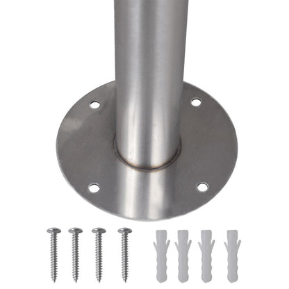 Vidaxl Conjunto De 2 Buzones Con Soporte De Acero Inoxidable_5