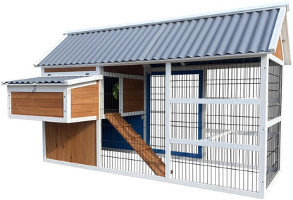 Caseta Aves Modelo Viena Gaun - 200 X 80 X 120 Cm_0