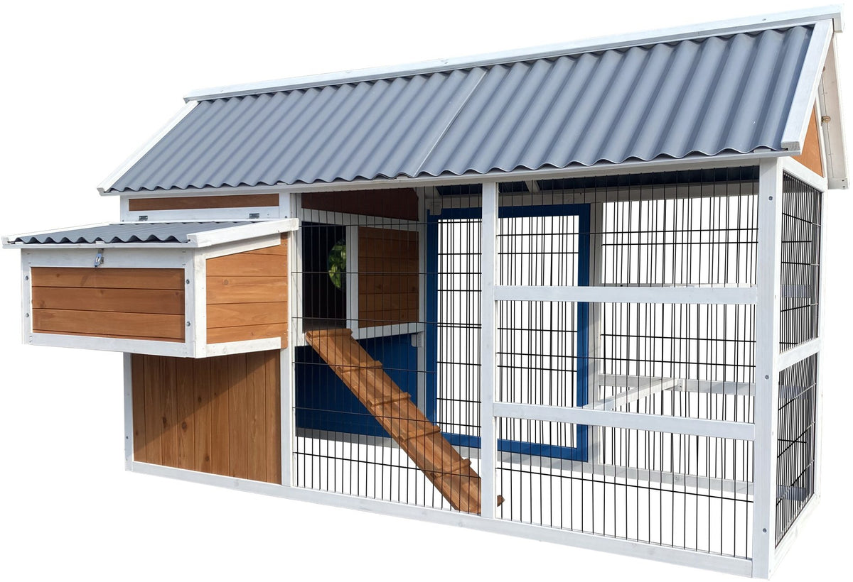 Caseta Aves Modelo Viena - 200 X 80 X 120 Cm - 200 X 80 X 120 Cm_0