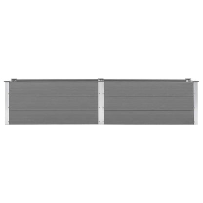 Arriate De Wpc Gris 250x50x54 Cm_3