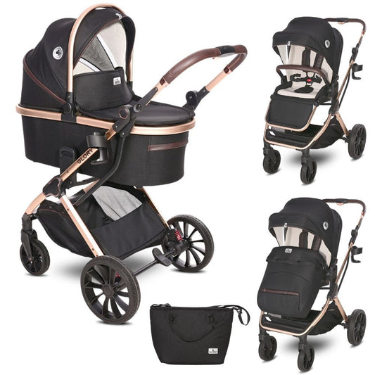 Carrito De Bebé Duo Glory Hasta 22 Kg Black Diamond_0