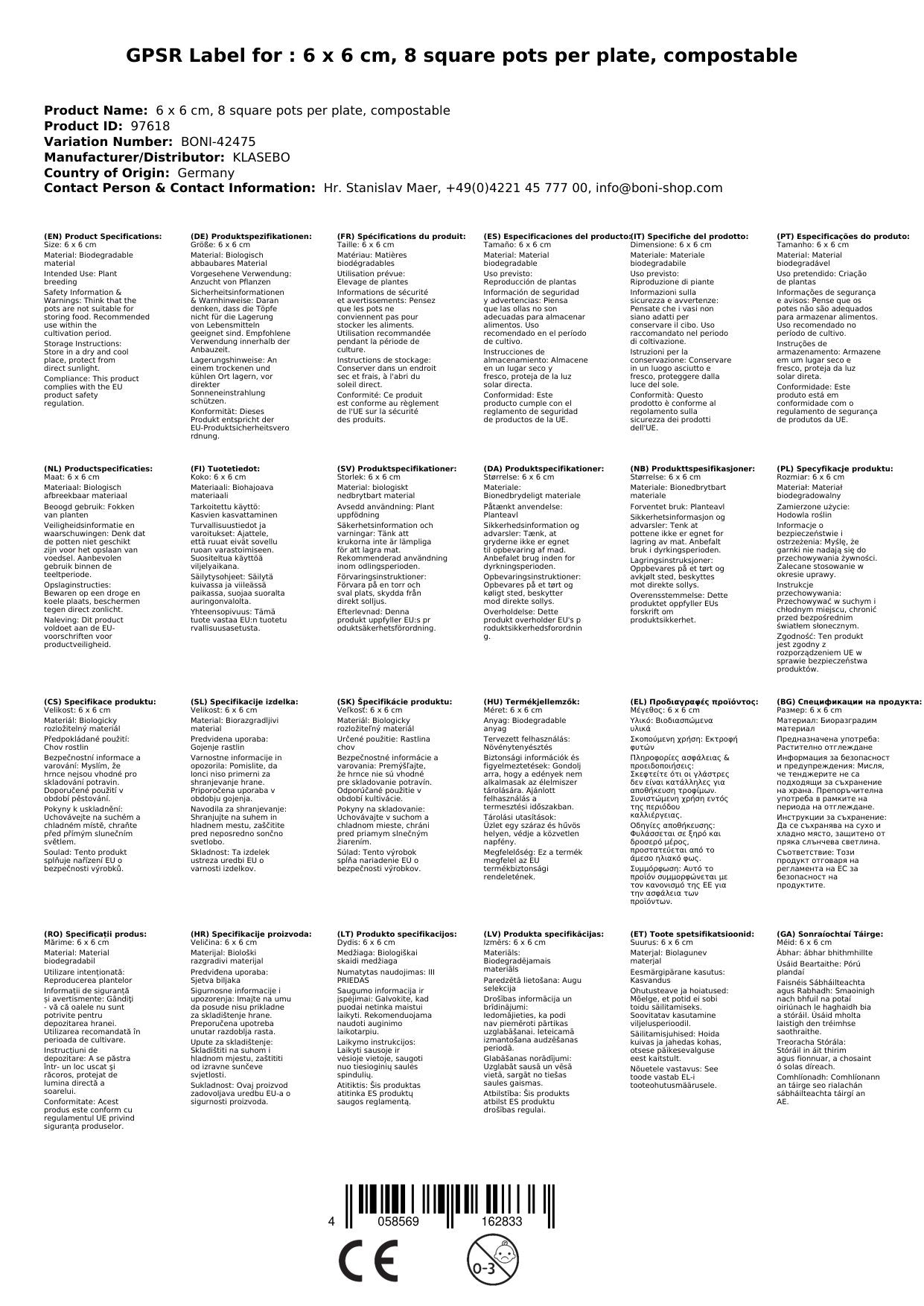 Semilleros Compostables: Bandejas Biodegradables Para Plantas De Semillero