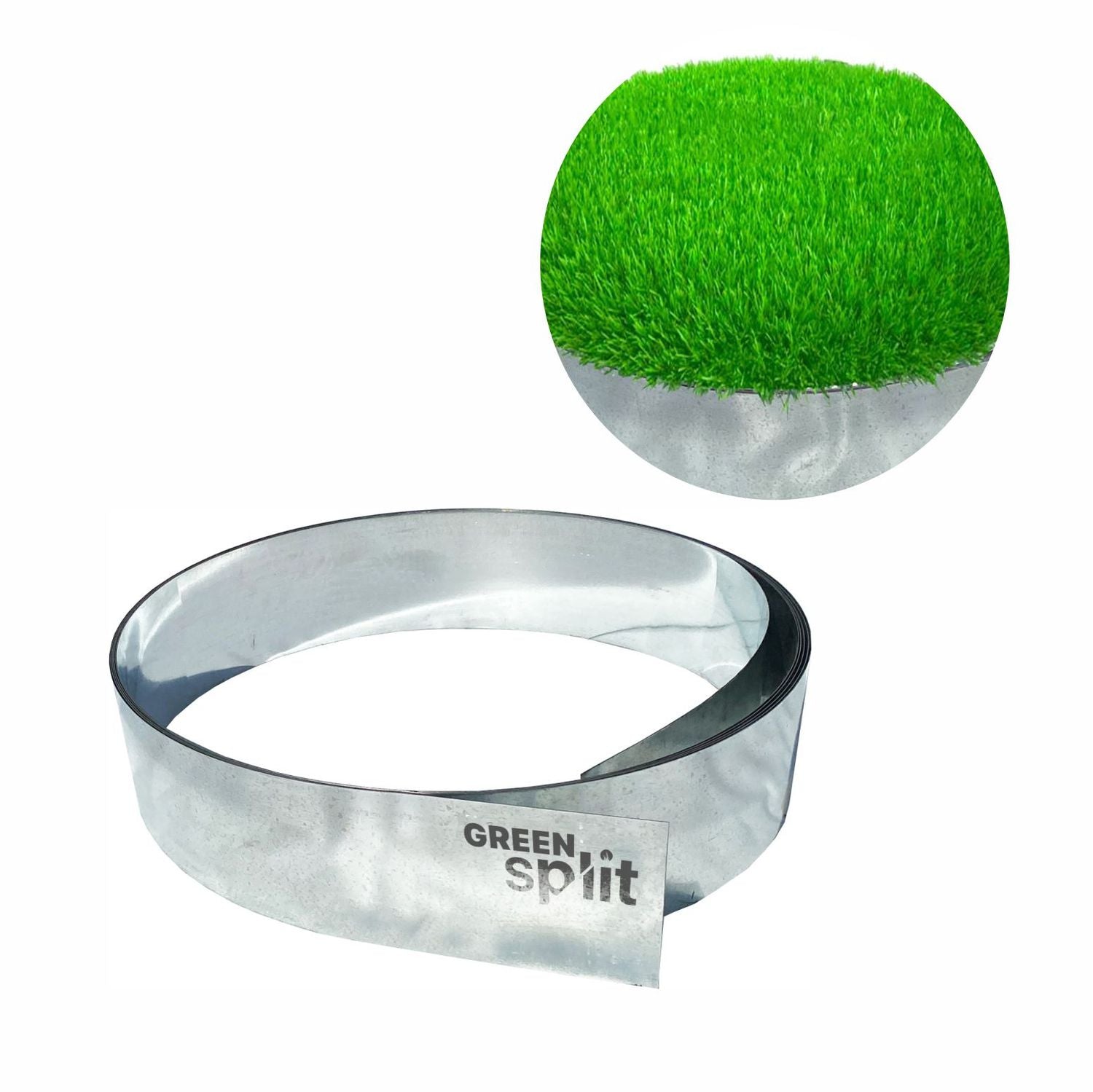 Tira De Cercado De Césped Metal Alu/zinc 20 Cm X 15 Metros | Cercado De Césped | Cercado De Cama | Bordes De Cama