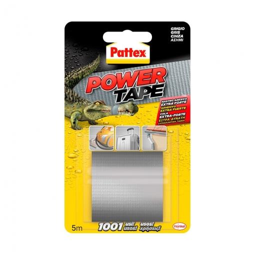 Pattex Power Tape Bl 50x5 m. Gris