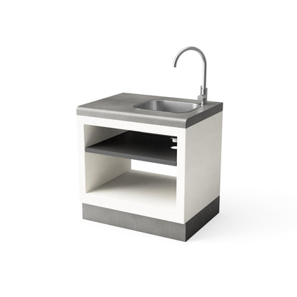 Cocina de exterior Kitaway con barbcacoa y fregadero Tuozi