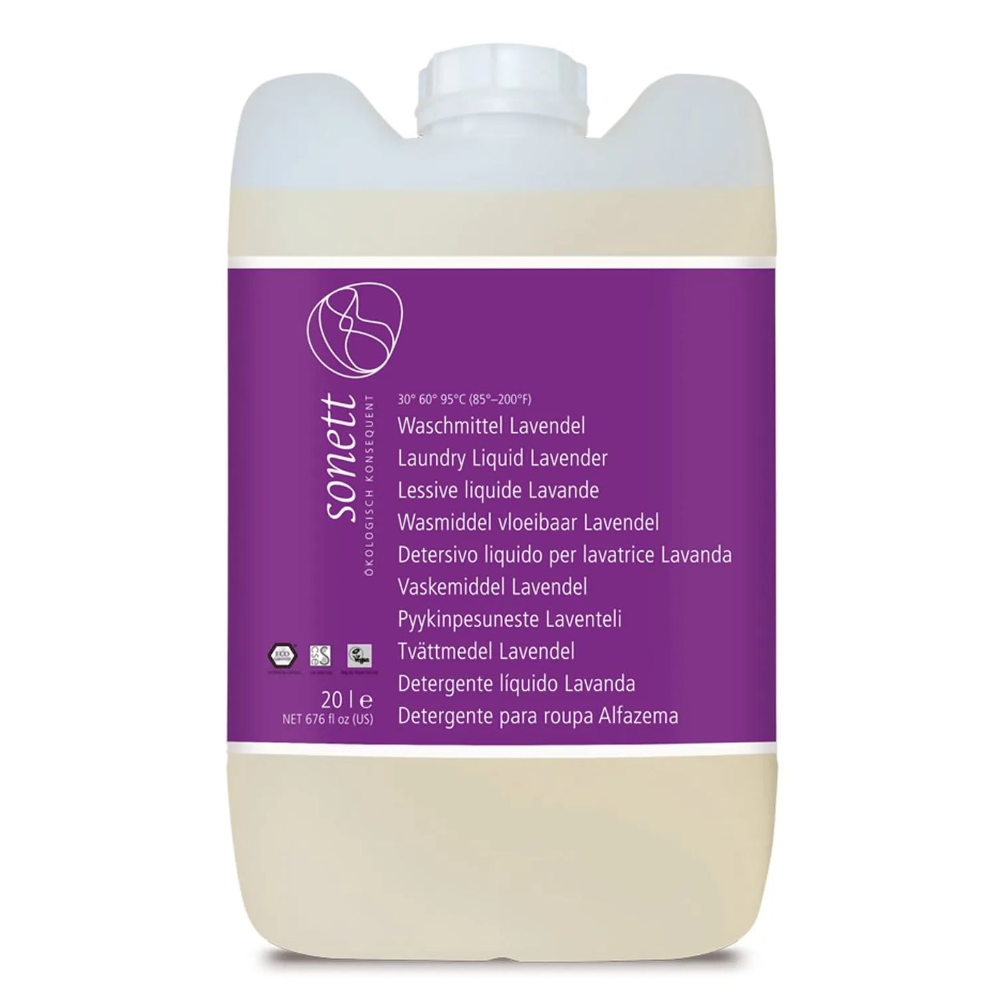 Detergente Lavanda, Líquido, 20 Litros, Natural Y Ecológico_0