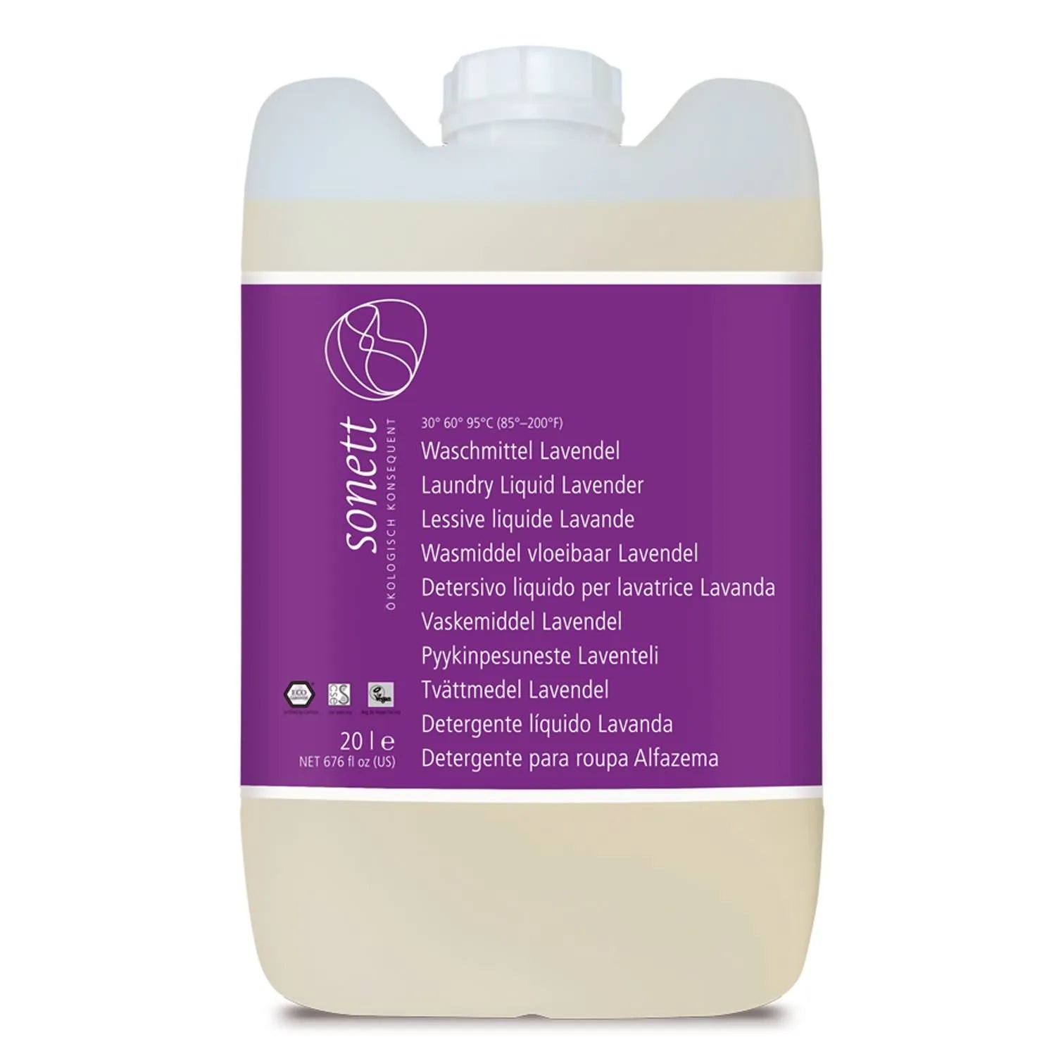 Detergente Lavanda, Líquido, 20 Litros, Natural Y Ecológico_0