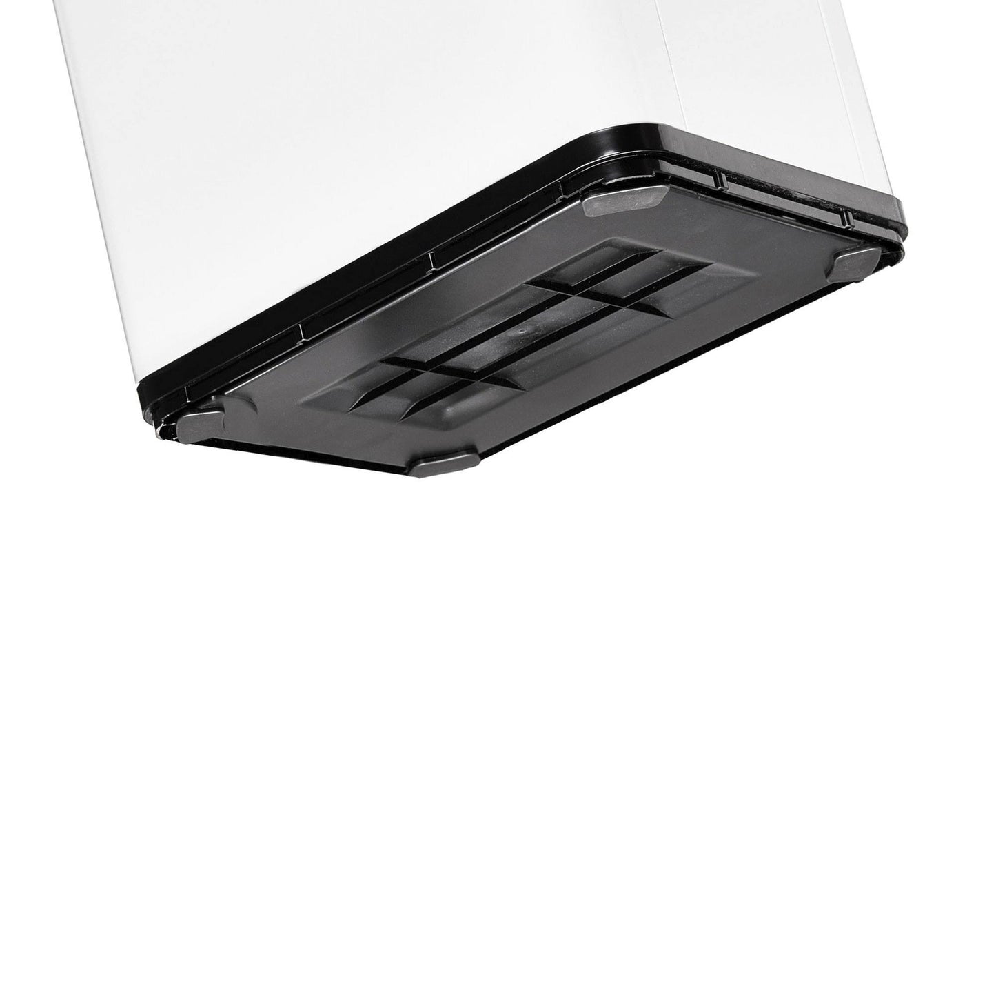 Cubo Inteligente 30l Sin Patas Apertura Auto Blanco