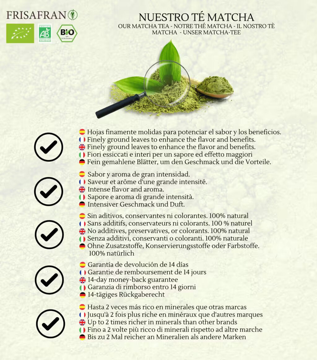 Té Verde Matcha - Calidad Y Sabor | Frisafran 200 G_3
