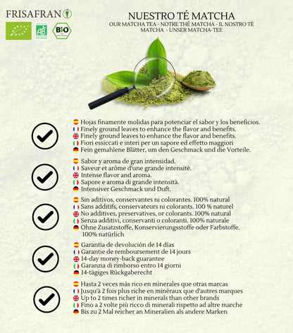 Té Verde Matcha - Calidad Y Sabor | Frisafran 200 G_3