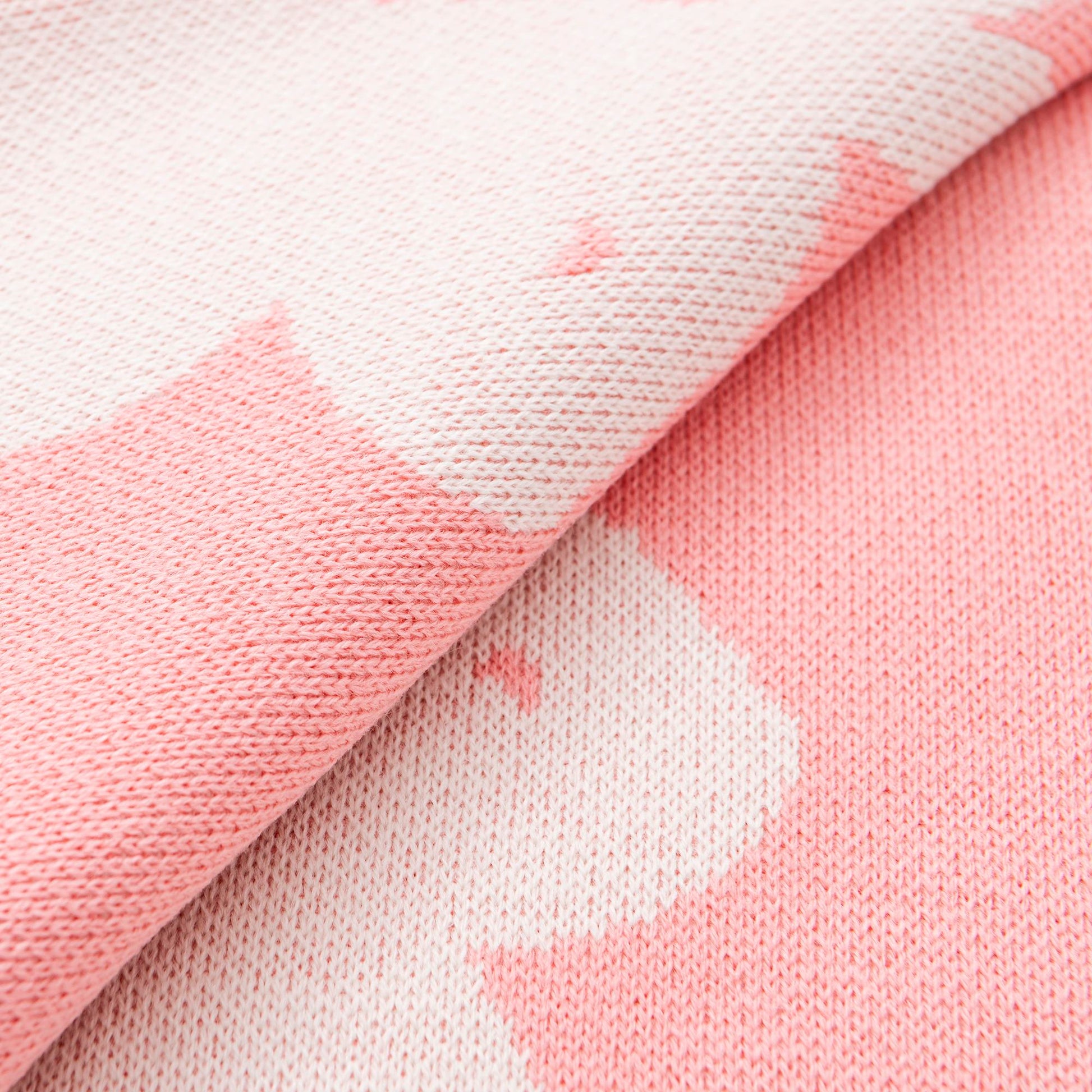 Manta 100% Acrilico 1000gr Conejo Rosa Benetton_3