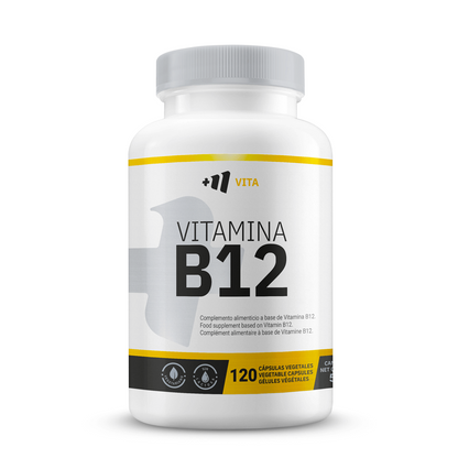 Vitamina B12 1000μg - 120 Cápsulas Vegetales - Reduce La Fatiga - Masmusculo_0