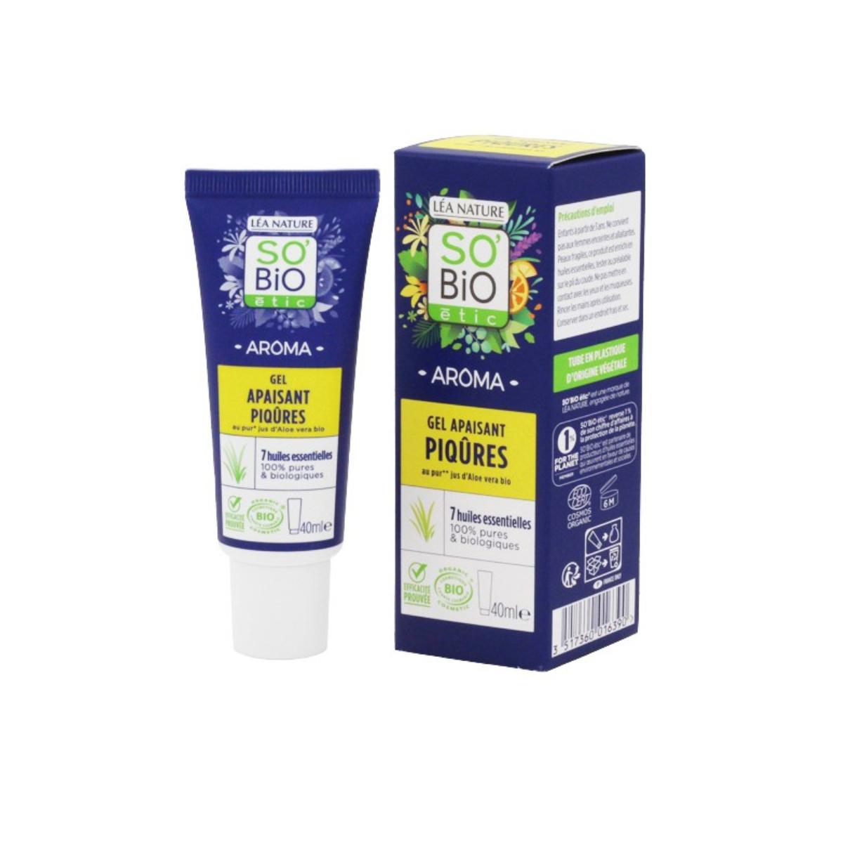 Gel calmante post-picaduras So'Bio étic 40 ml
