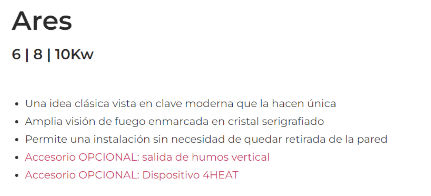 Bricosol Estufa De Pellets Ares 6 Blanco Perla De Ferlux_2