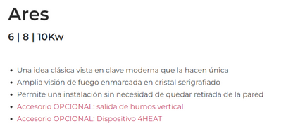 Bricosol Estufa De Pellets Ares 10 Blanco Perla De Ferlux_2
