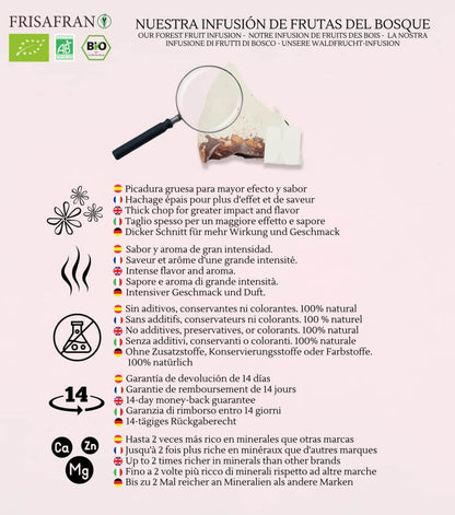Infusión De  Frutas Del Bosque  En Pirámides Ecológica | Frisafran 30 Uds_4