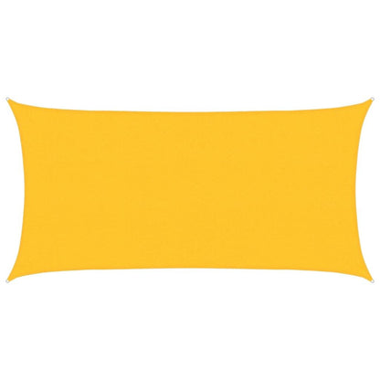 Vidaxl Toldo De Vela Hdpe Amarrilo 160 G/m² 2,5x4,5 M_0