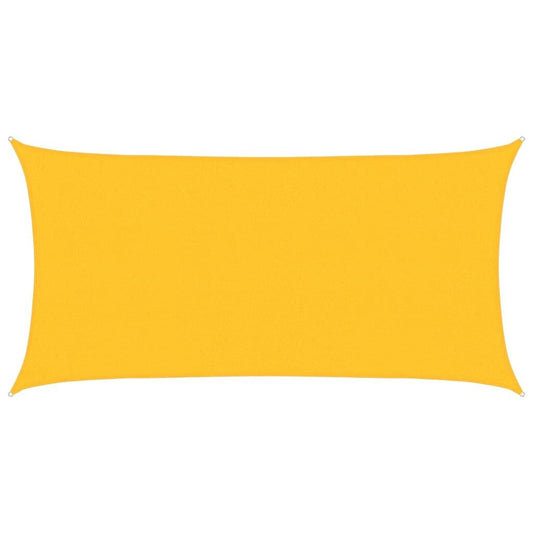 Vidaxl Toldo De Vela Hdpe Amarrilo 160 G/m² 2,5x4,5 M_0