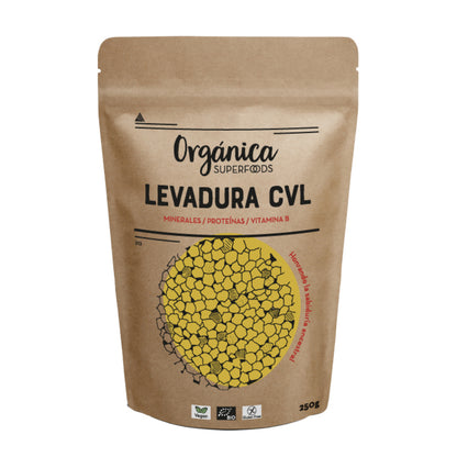 Levadura Nutricional Sin Gluten 125g - Orgánica Superfoods_0