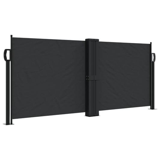 Vidaxl Toldo Lateral Retráctil Negro 100x600 Cm_0