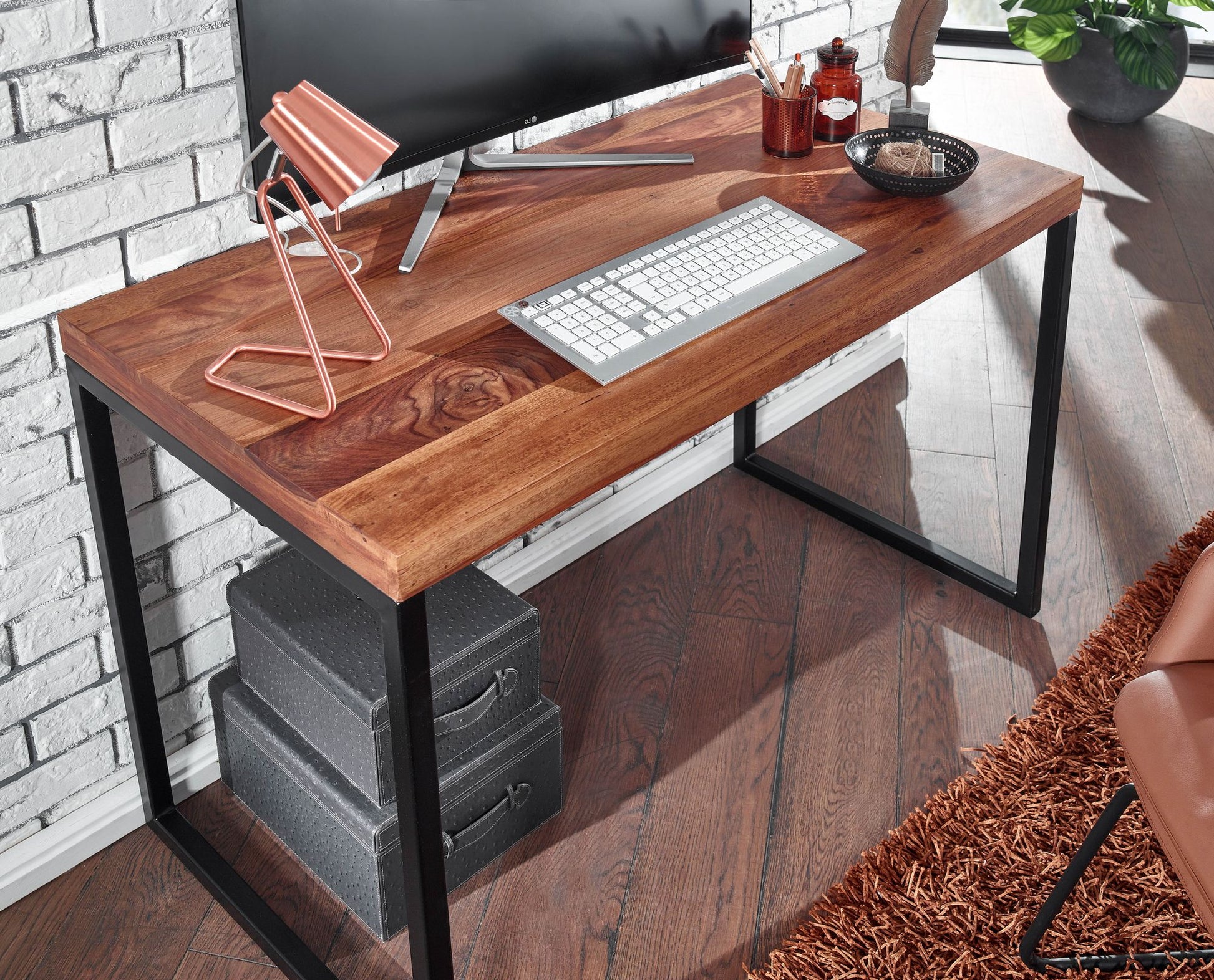 Escritorio Natural Y Ecológico Modelo Wl6.518_4