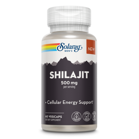 Super Shilajit Solaray  500 mg 60 vegcaps