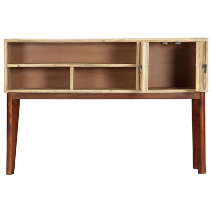 Mesa Consola De Madera Maciza De Mango Rugosa 115x30x76 Cm_2