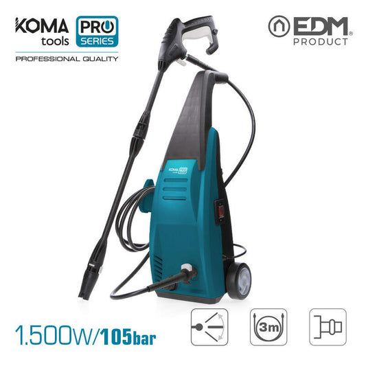 Hidrolimpiadora Alta Presion 105 Bar 1500w 29,5x64cm Koma Tools_0