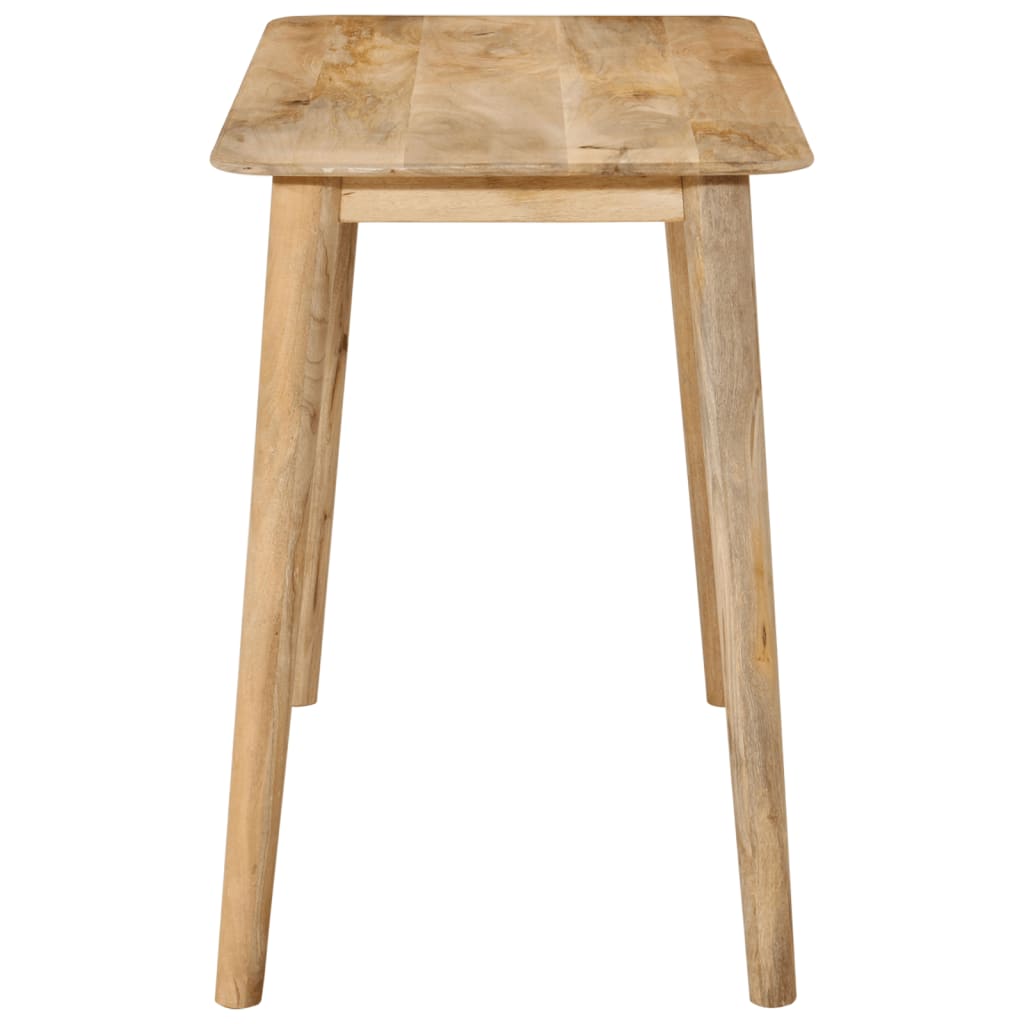 Mesa De Comedor Madera Maciza De Mango 112x52x76 Cm_1