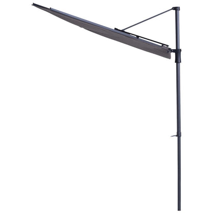 Madison Sombrilla Para Balcón Sun Wave Gris Taupe 270x150 Cm Pac3p015_3
