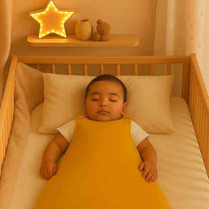 Saco De Dormir De Invierno De Algodón Orgánico Honey_2