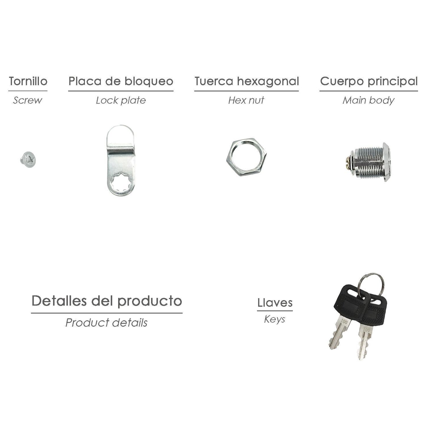 Cerradura Recambio Para Buzon Country_2