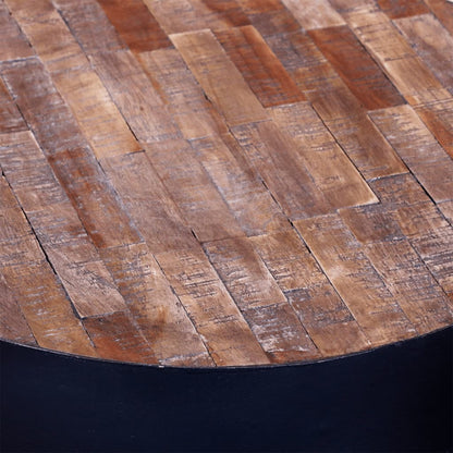 Mesita Redonda De Madera De Teca Reciclada_3