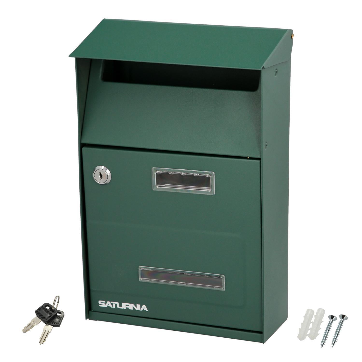 Buzon Exterior Country Verde 215 X 320 X 105 Mm._0