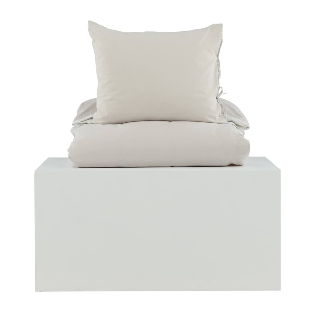 Venture Home Juego De Ropa De Cama Jenna Algodón Color Arena 200x150cm_3