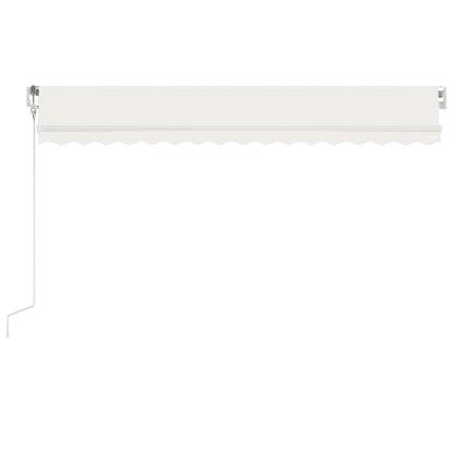 Toldo Automático Con Led Y Sensor De Viento Crema 400x350 Cm_2