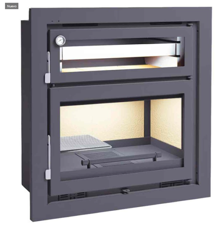 BRICOSOL Insertable de leña con horno FM Modelo I-180 H_0