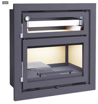 BRICOSOL Insertable de leña con horno FM Modelo I-180 H_0