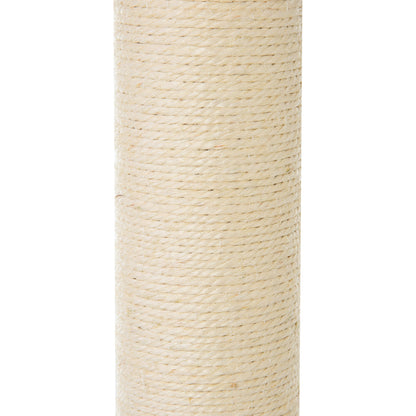 Pawhut Árbol Para Gatos Rascador 43x27x228-260cm Altura Ajustable 4 Plataformas_3