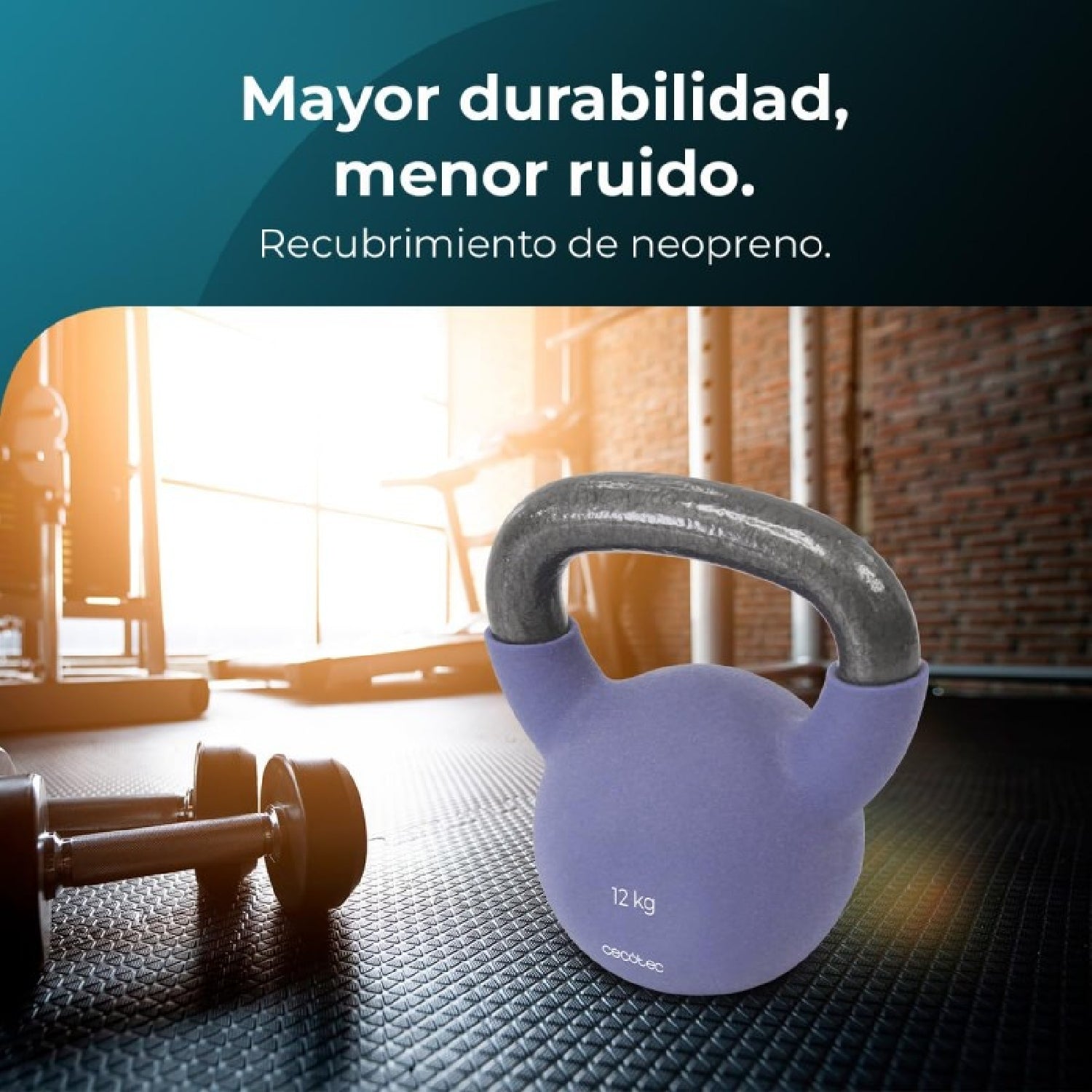 Cecotec Pesa Rusa Drumfit Kettlebell 10000 Neo_1