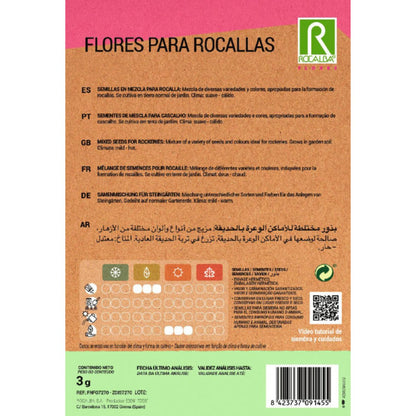 Semillas de Flores para rocallas