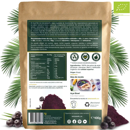 Açaí En Polvo Bio 100g_4