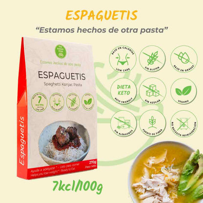 Espaguetis de konjac The Konjac Shop 270g