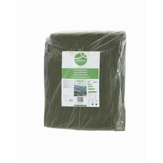 Toldo Reforzado Verde - Protección Durable Para Exteriores 3x2 M / Multicolor_0